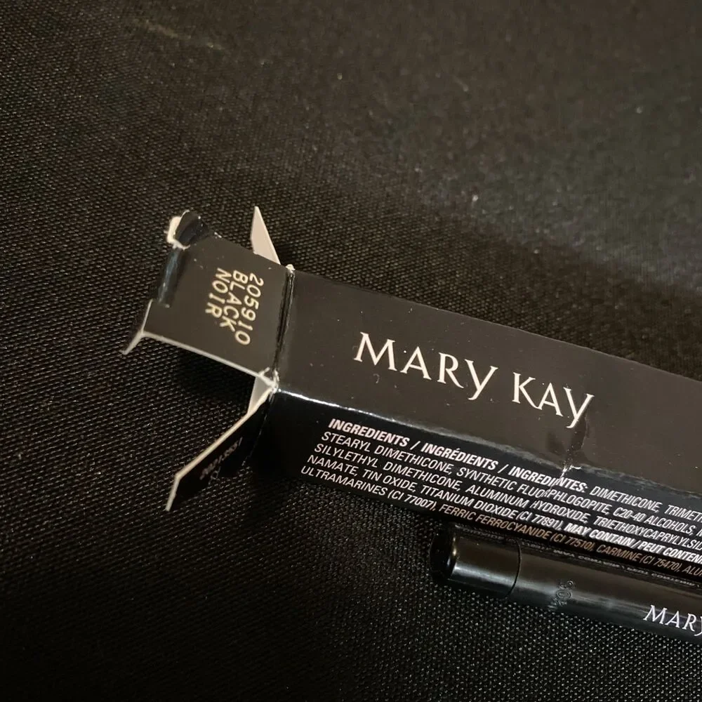 Mary Kay Waterproof Eyeliner Black Noir 205910 New In Box Full Size .01 oz